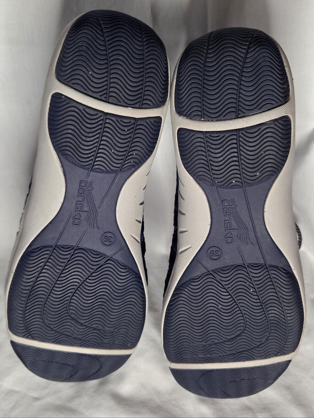 Womens Dansko Suede Blue Honor Bungee Lace Lightweight Athletic Shoes Sz 8.5 - Picture 13 of 13